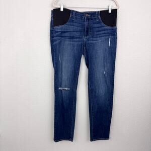 Revolve Paige Womens Maternity Jimmy Jimmy Skinny Jeans Size 32 Denim Blue